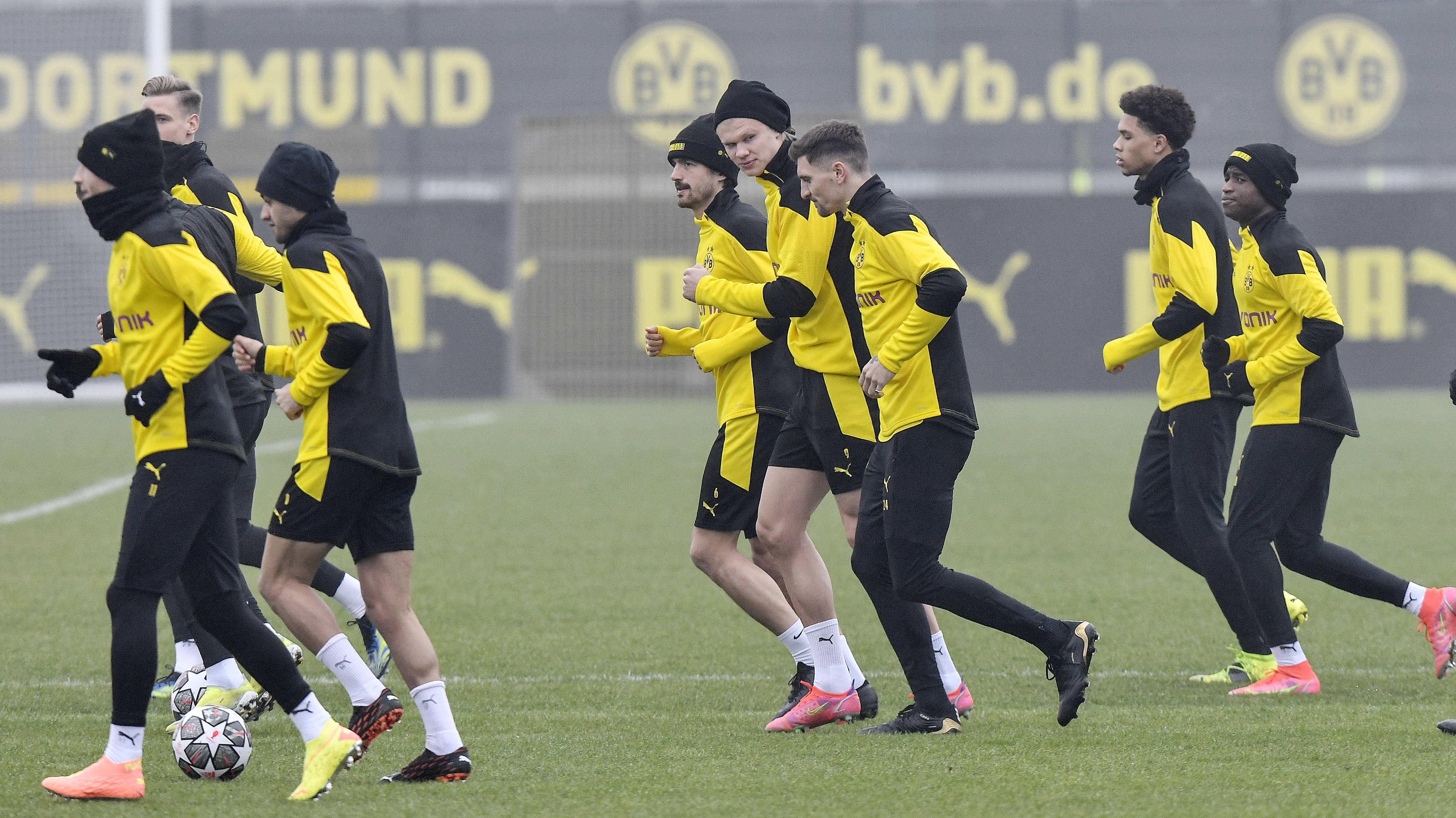 多特蒙德正为重要足球比赛做准备