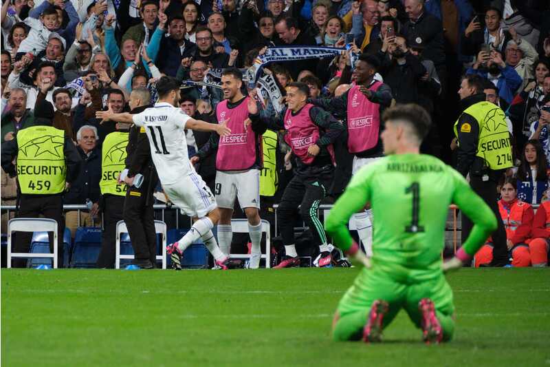 皇马击败切尔西晋级欧冠决赛