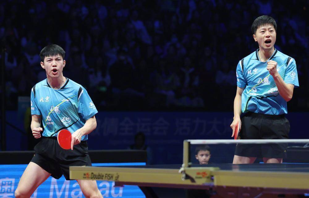 中国队横扫德国队，马龙刷新纪录